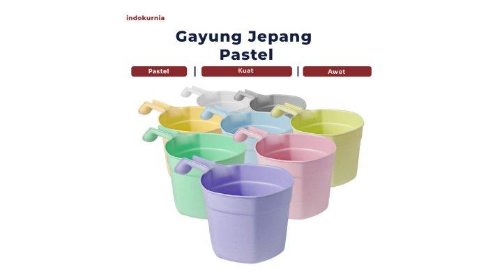 Indokurnia Gayung Jepang Pastel.