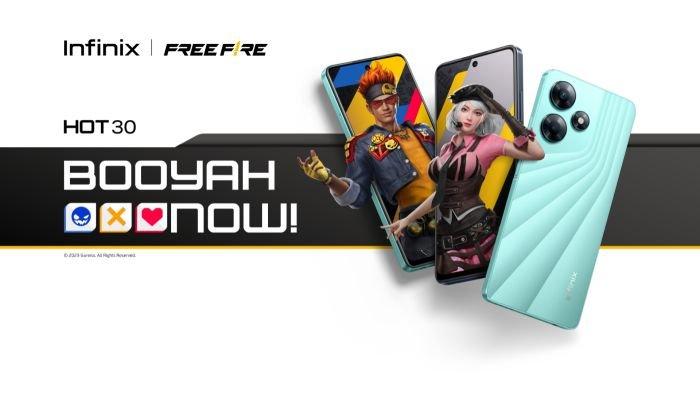 Desain layar dan punggung belakang Infinix HOT 30