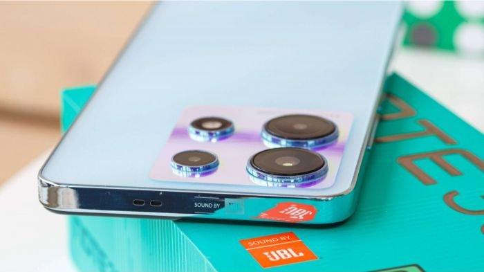 Infinix NOTE 30 punya susunan lensa yang nampak disemat langsung pada punggung belakang