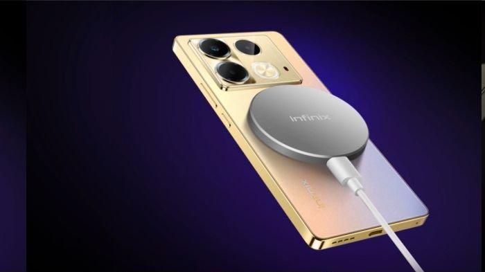 Sektor daya Infinix NOTE 40 didukung kemampuan wireless charging dengan 20W Wireless MagCharge