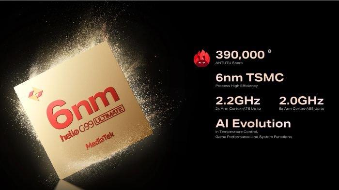Ilustrasi chipset MediaTek Helio G99 Ultimate
