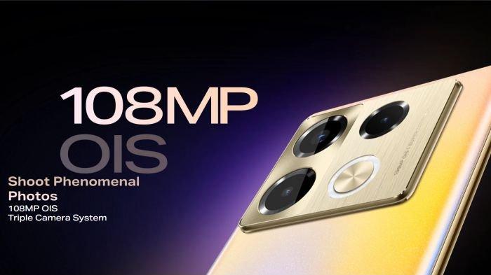 Ilustrasi kamera di bodi belakang Infinix NOTE 40 Pro 5G