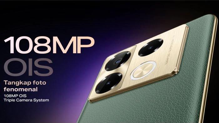 Kamera 108 MP yang dibawa Infinix NOTE 40 Pro Plus 5G didukung pula OIS