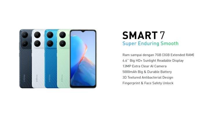 Sejumlah keunggulan yang ditawarkan oleh Infinix SMART 7