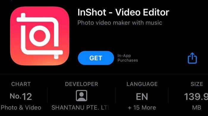 Ilustrasi Aplikasi InShot
