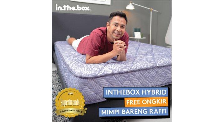 INTHEBOX HYBRID Kasur Busa dengan kualitas busa premium.