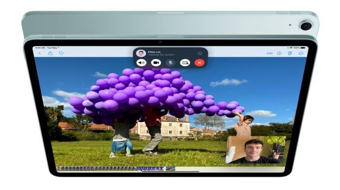 Kamera depan dan belakang iPad Air 2024
