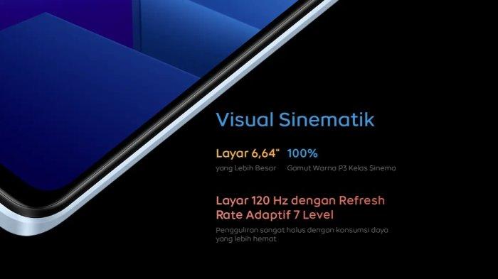 Kendati belum pakai panel AMOLED, iQOO Z7x 5G punya layar 120 Hz