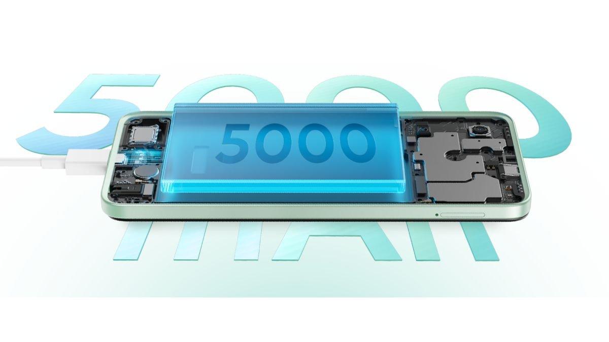 Sektor daya itel A50 didukung baterai jumbo 5000 mAh