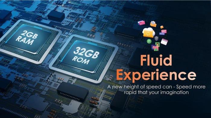 itel A05s didukung memori 2 GB dan Storage 32 GB untuk menampung data pengguna