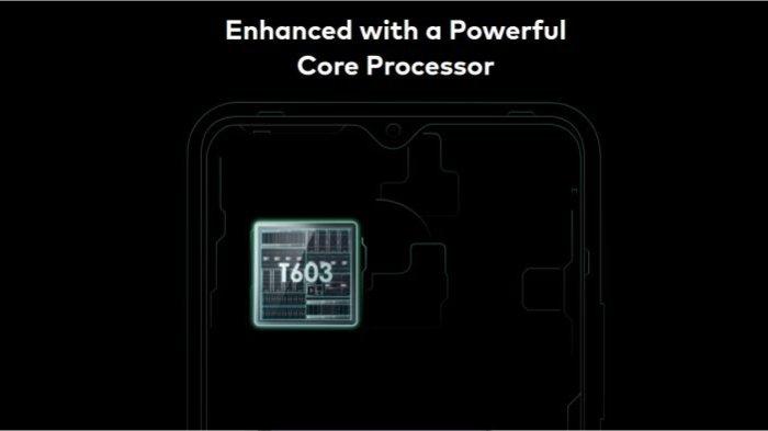 Chipset yang mentenagai itel A70 yakni T603 besutan UNISOC