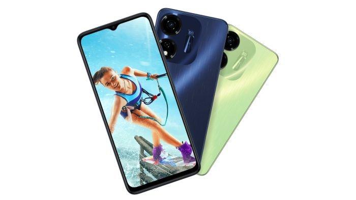 Ilustrasi bidang layar itel P55 5G