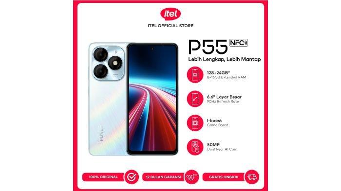 itel P55 NFC