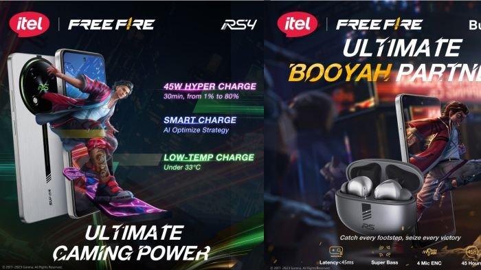 Baterai itel RS4 5000 mAh didukung fast charging 45 watt