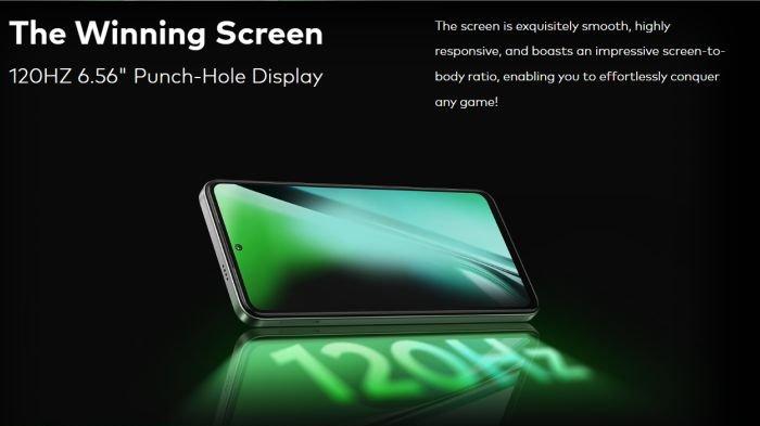 Spesifikasi layar itel RS4