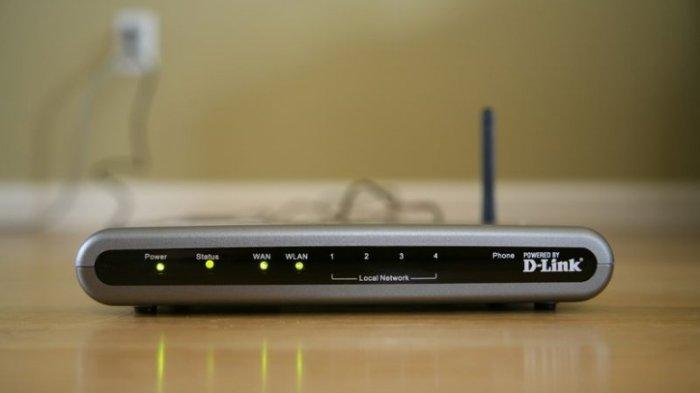 Ilustrasi router WiFi
