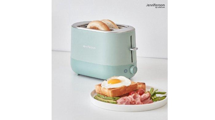 Jenniferoom by LocknLock Pop Up Toaster JR-T900 solusi praktis persiapkan roti panggang untuk sarapan.