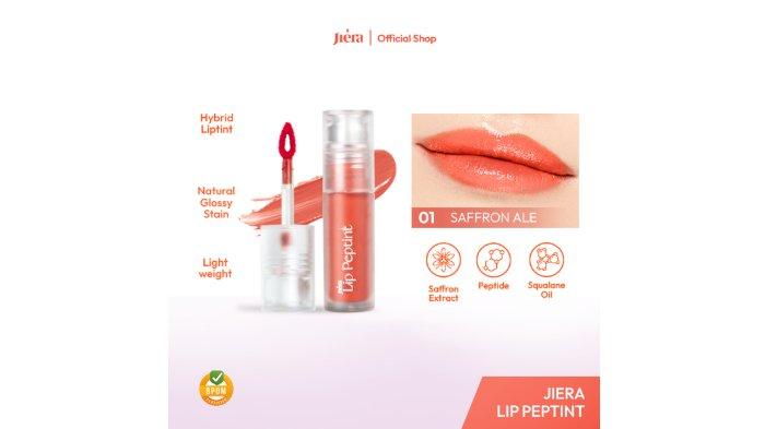 JIERA Lip Peptint Shade 01 Saffron Ale