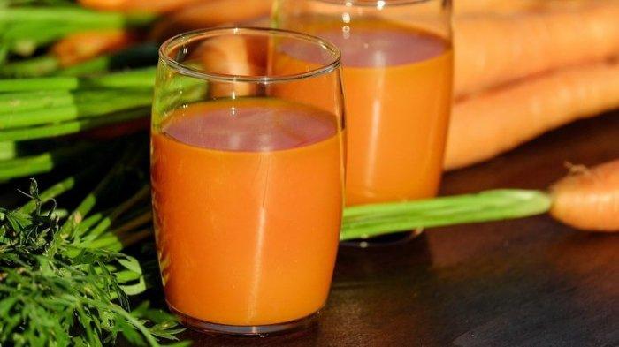 Jus Wortel bisa menjadi salah satu minuman enak yang bisa membantu menurunkan hipertensi.