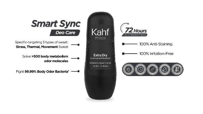 Kahf Antiperspirant Deodorant Roll On Extra Dry