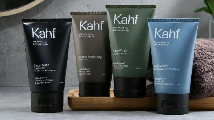 Kahf punya 4 rekomendasi face wash terbaik untuk pria.