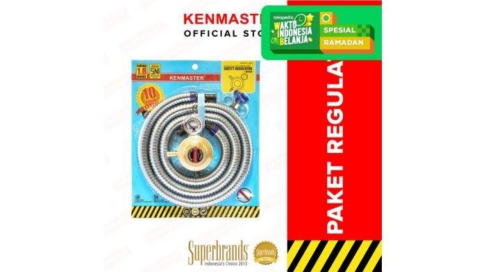 KENMASTER Regulator Meter dan Selang Gas Protect