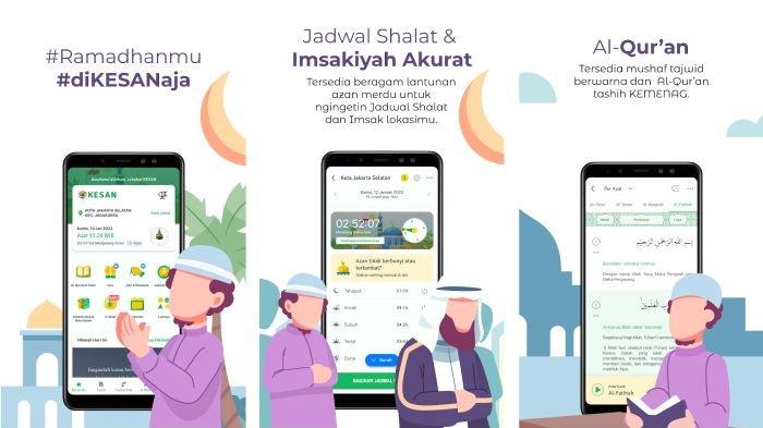 Aplikasi KESAN ada di HP Android, bisa didapatkan lewat Google Play Store