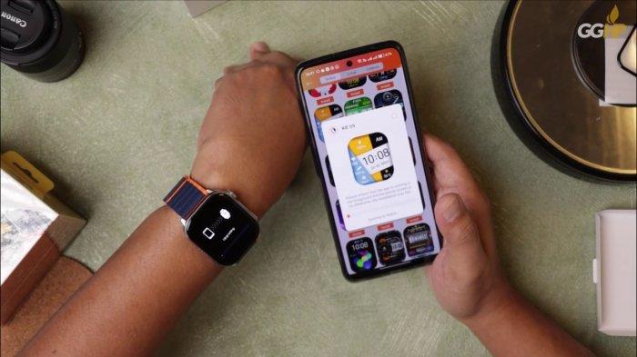 Kieslect Ks Pro bisa disambungkan dengan HP melalui aplikasi KIE OS