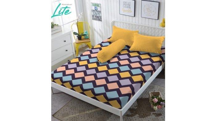 Kintakun Sprei Set 180 King Lite Microfiber beragam motif.