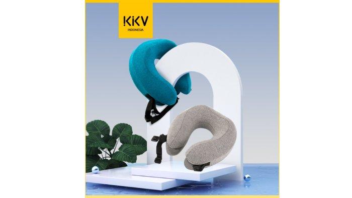 KKV SLADKO Snail Neck Pillow cocok dibawa travelling.