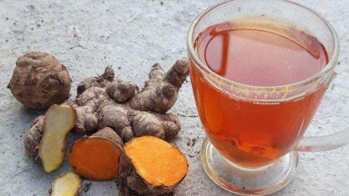 Minuman detoks Kunyit Jahe