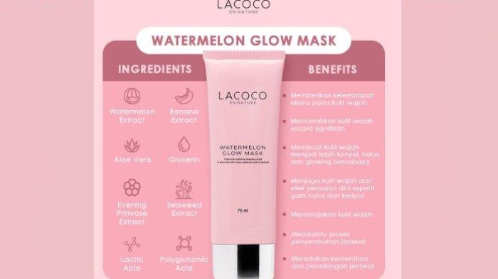 Lacoco Watermelon Glow Mask