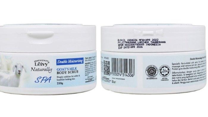 Leivy SPA Body Scrub Goats Milk