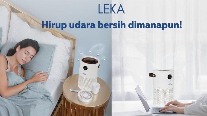 LEKA AP7809 Portable Air Purifier dengan HEPA 13 filter
