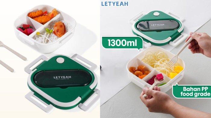 LetYeah Lunch Box Portable 1300ml  beragam model.