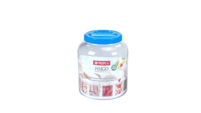 Lion Star Toples Plastik Bulat / Round Jar Hugo 100 3L.