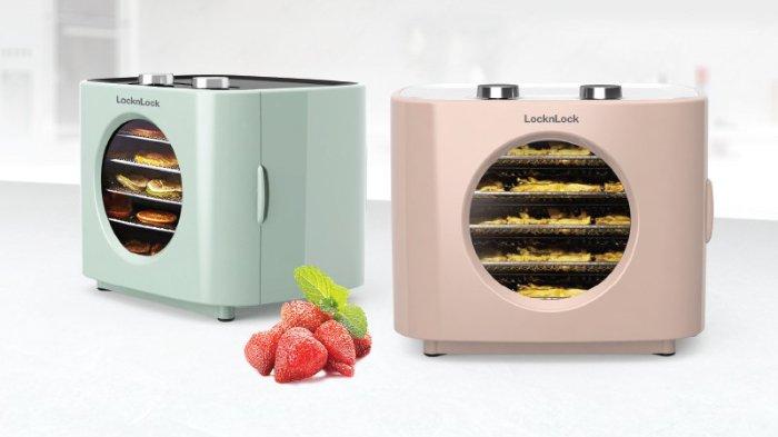LocknLock Mini Food Dehydrator, solusi praktis mengeringkan buah, sayur, bunga dan lain-lain
