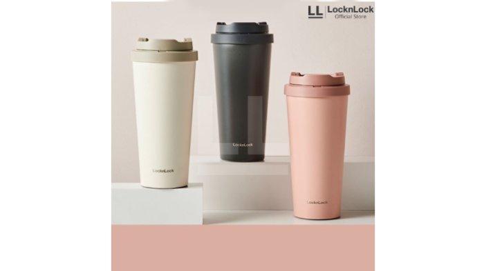 LocknLock One Touch Clip Tumbler 550ML LHC3249 dengan beragam pilihan warna kece.