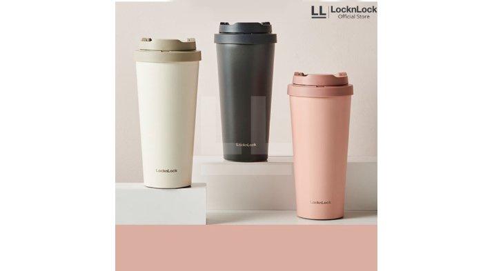 LocknLock One Touch Clip Tumbler LHC3249 hadir dengan desain yang unik dengan pilihan warna menarik.