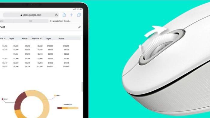Scroll wheel atau roda gulir logitech Signature M550