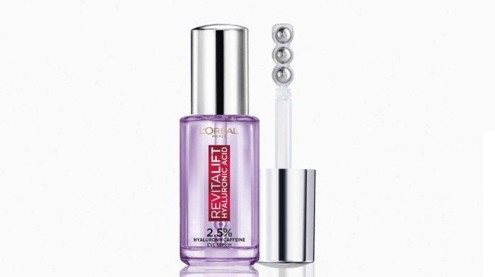 L'Oreal Paris Triple Roller 2.5 persen Hyaluron + Caffeine Eye Serum