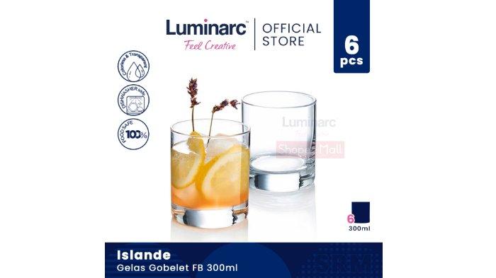 LUMINARC Gelas Gobelet FB Islande 300ml - 6pcs