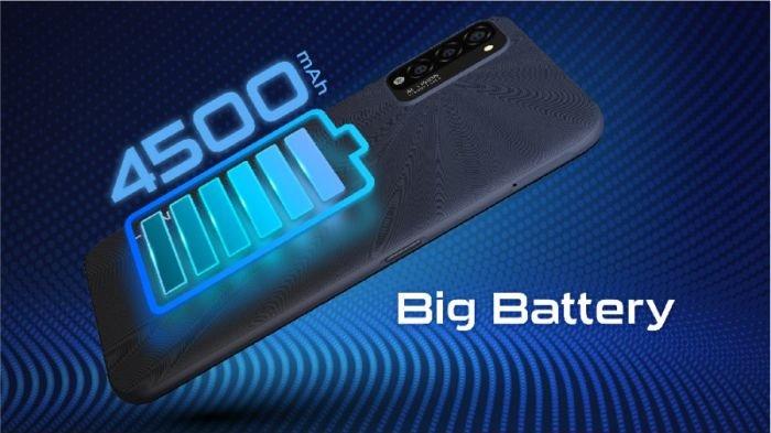 Kapasitas baterai LUNA G9