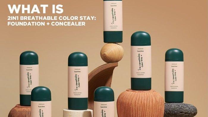 Luxcrime 2in1 Breathable Color Stay:Foundation & Concealer