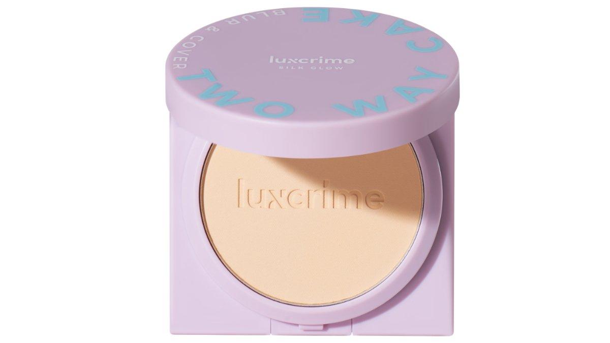 luxcrime Blur & Cover Two Way Cake Silk Glow