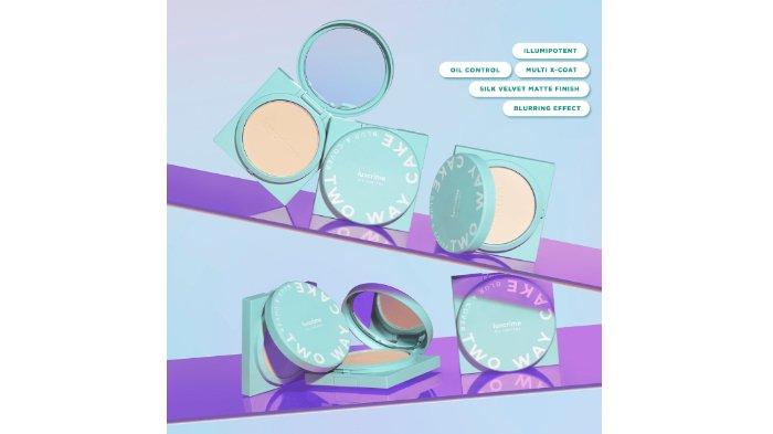 luxcrime Blur & Cover Two Way Cake Oil Control