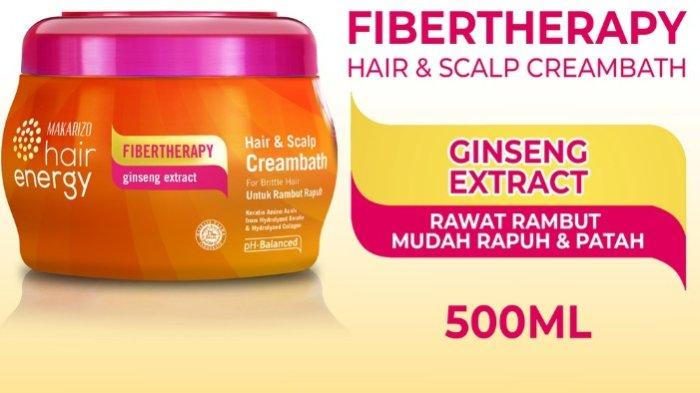 Makarizo Hair Energy Fibertheraphy Creambath Ginseng Extract
