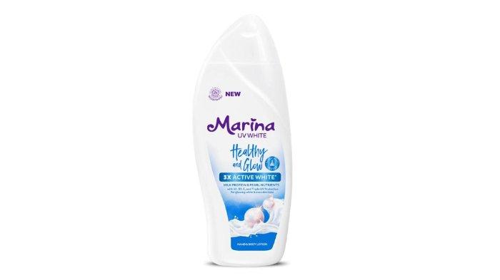 Twin Pack Marina Hand Body Lotion UV White 460ml - Healthy & Glow [2pc
