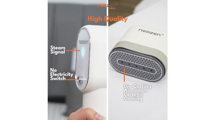 Material Neozen Garment Steamer.