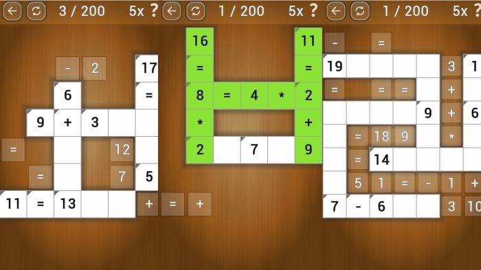 Gameplay Math Pieces yang bisa dimainkan di HP Android